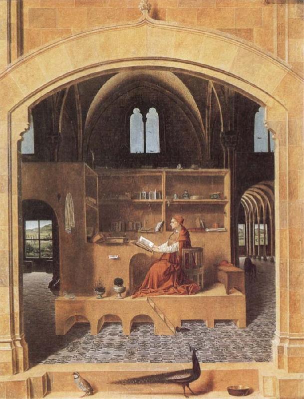 Antonello da Messina St Jerome in His Study oil painting picture